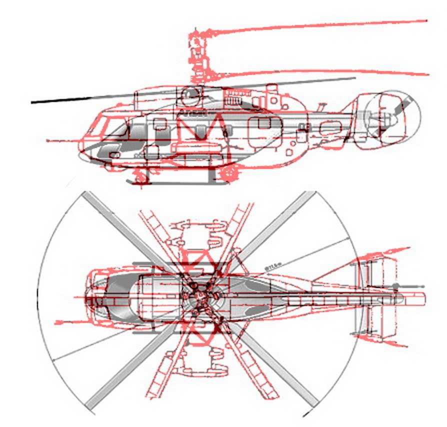 Стол вертолет чертеж
