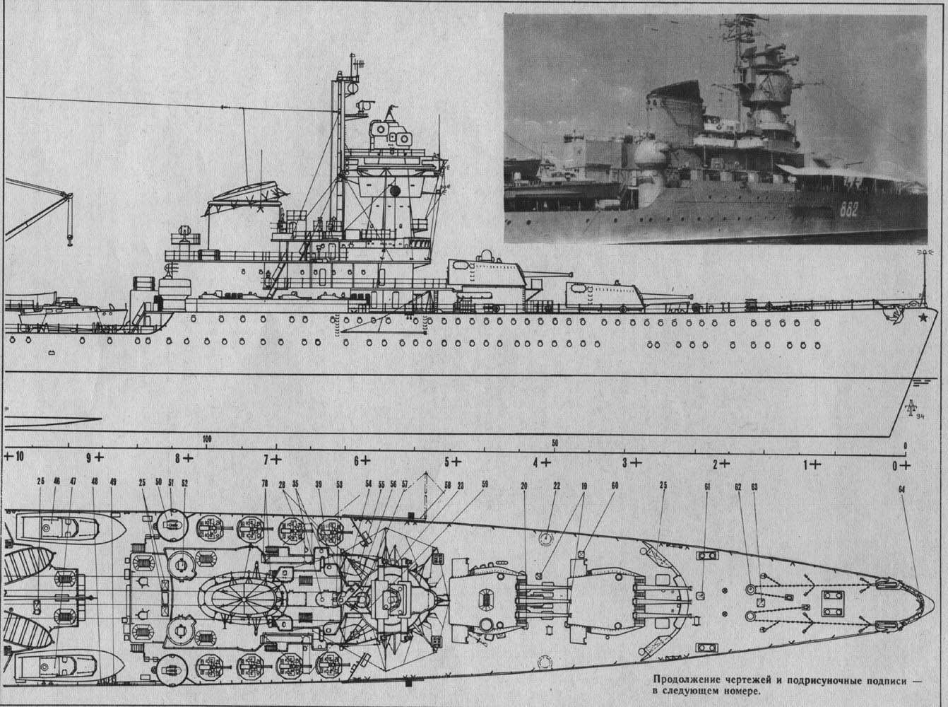 Крейсер 68 бис чертежи