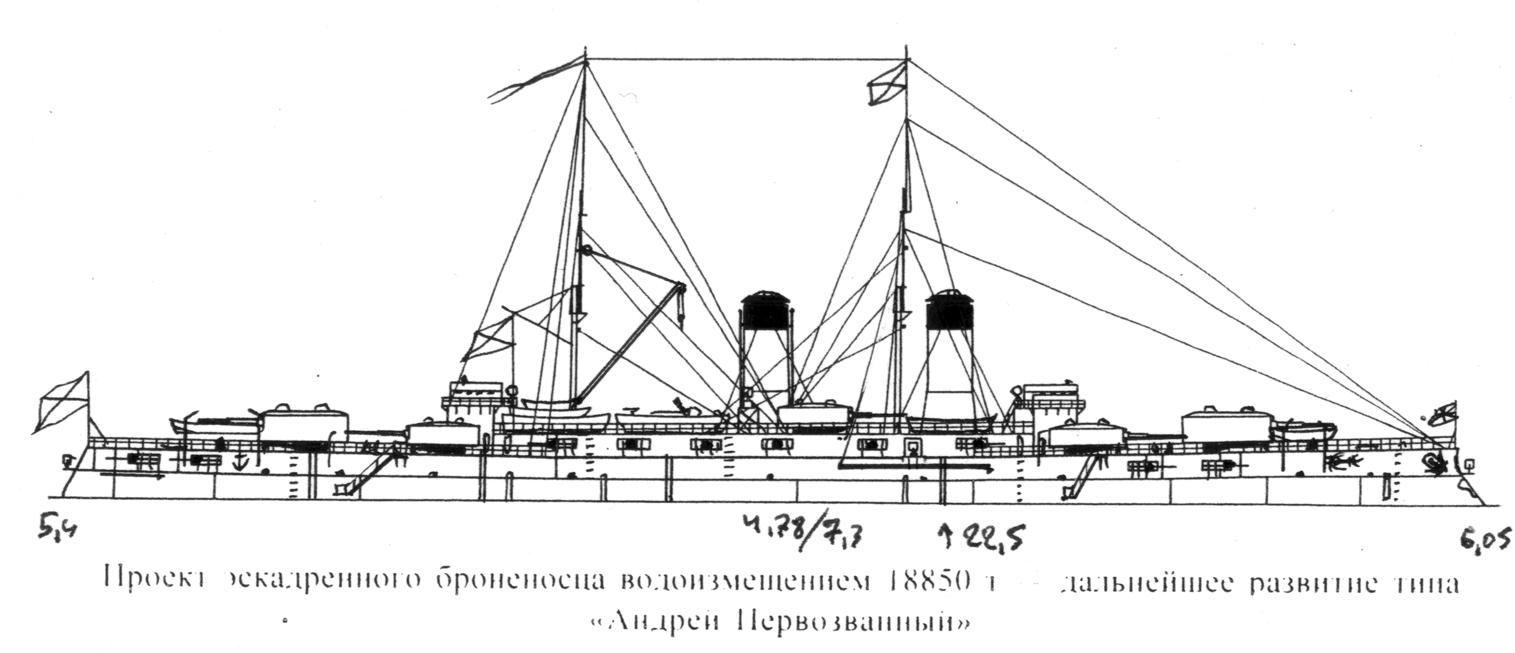 Проект броненосного крейсера костенко