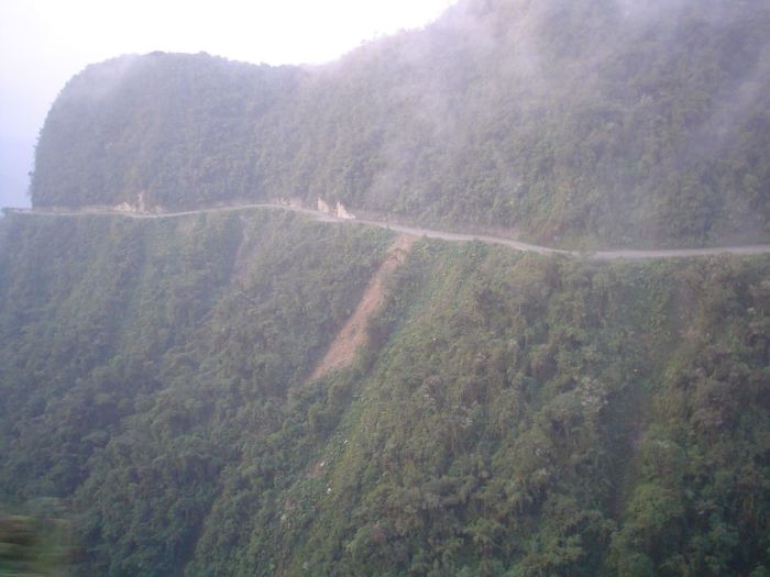 World shit. The North Yungas Road.