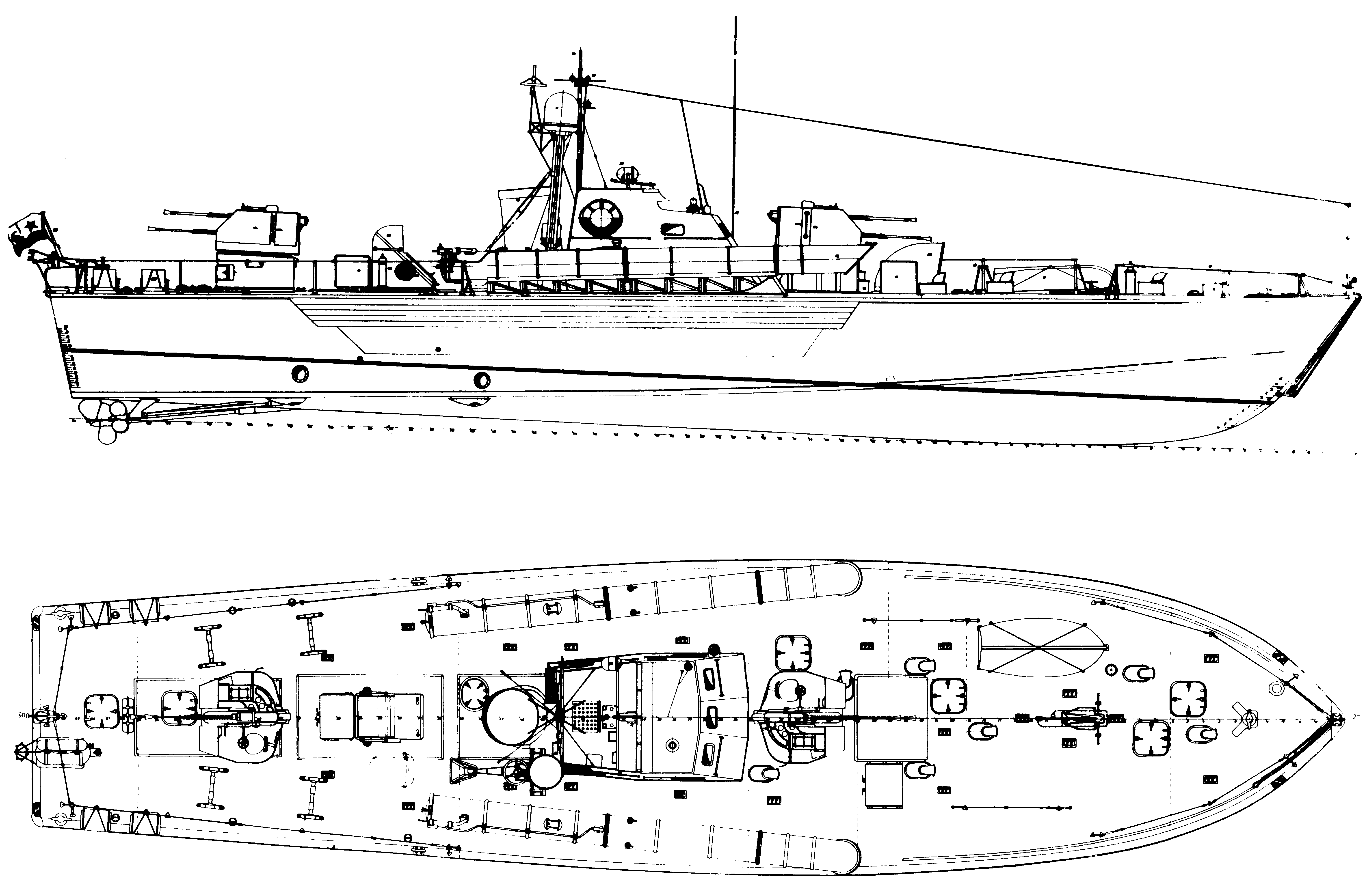 Модели торпедных катеров проекта 183